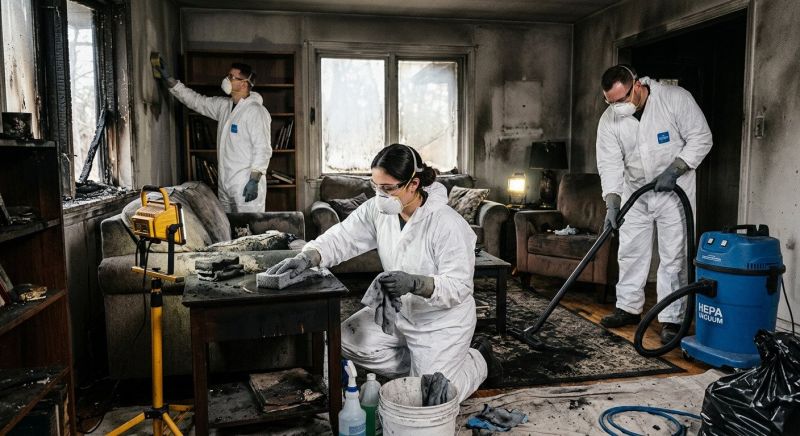 Soot Damage Repair in Fort Mill, SC