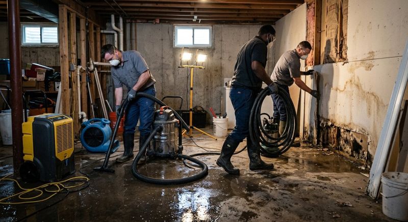 Crawlspace Water Restoration in Mesa, AZ