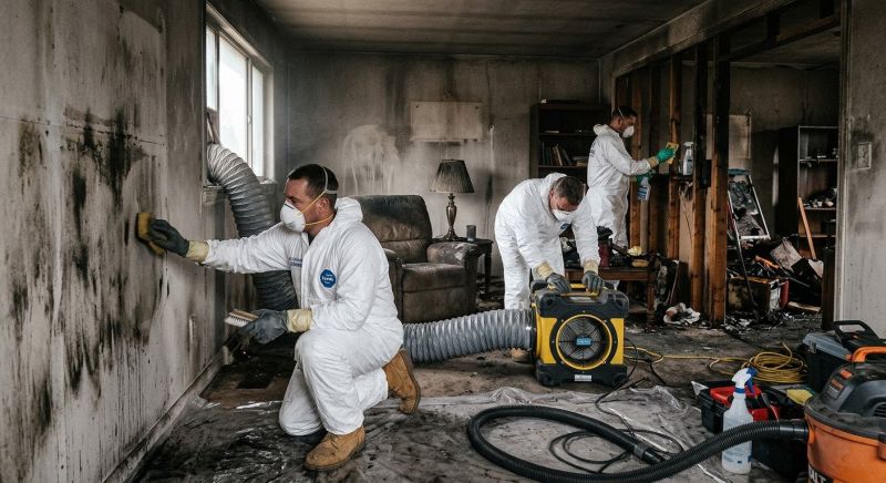 Fire Damage Cleanup in Scottsdale, AZ