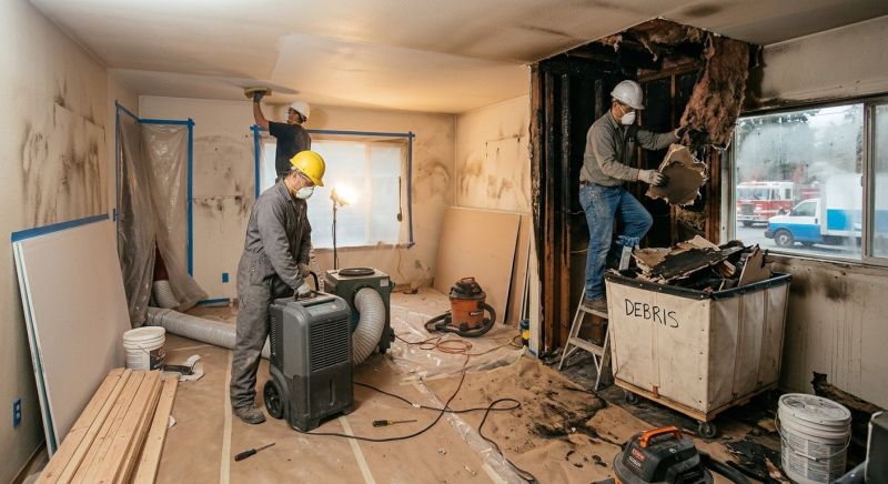 Fire Damage Cleanup in Fort Mill, SC